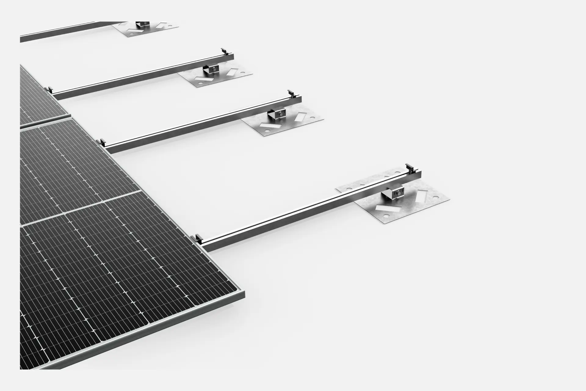 Konstrukcja dachowa Równoległa 0°