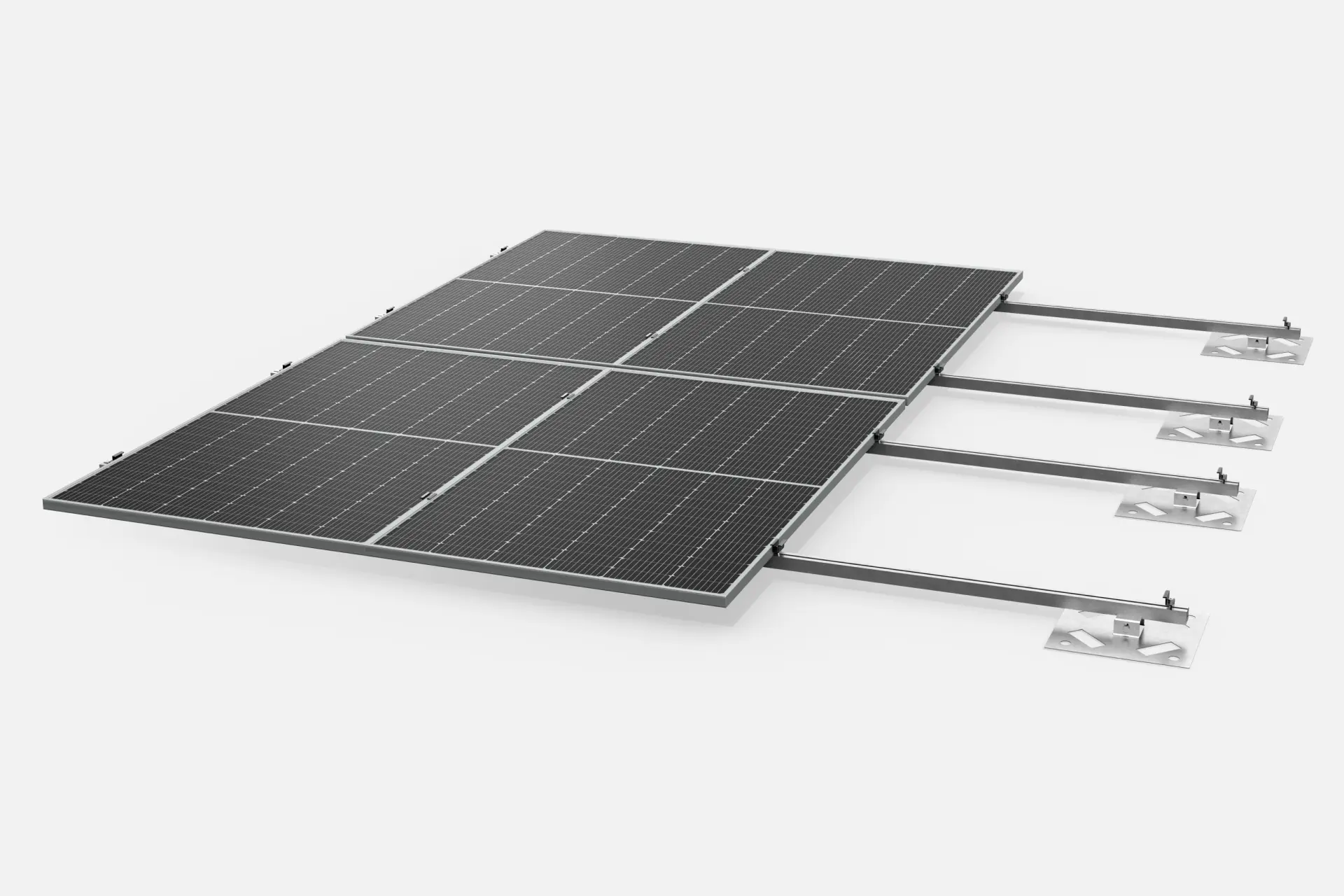 Konstrukcja dachowa Równoległa 0°