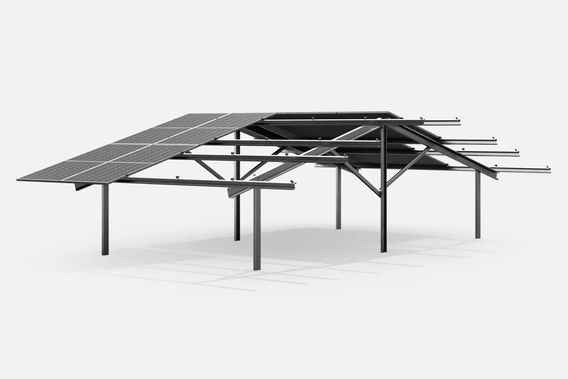 Konstrukcja wolnostojąca EW3-V2xN Trzypodporowa