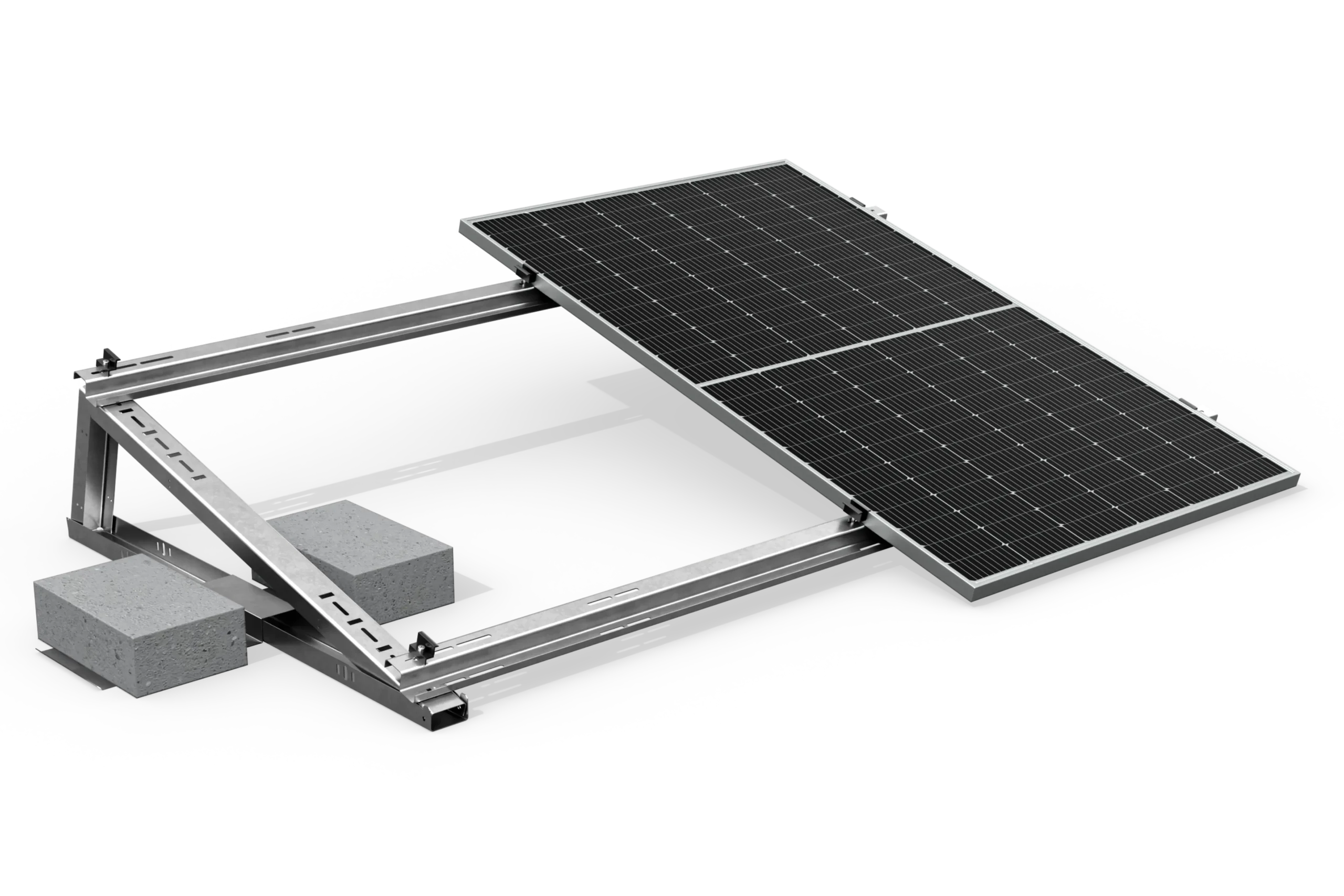 Konstrukcja balastowa pod fotowoltaikę